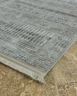 Gloria Series Plain Patterned Machine Made Carpet Anthracite