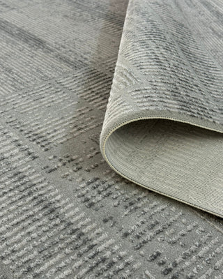 Gloria Series Plain Patterned Machine Made Carpet Anthracite