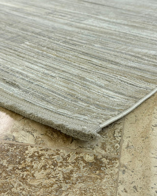 Ahlat Series Plain Machine Made Carpet Gray