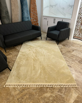 Soft Plush Carpet Beige