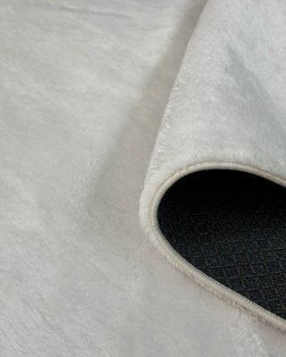 Soft Plush Carpet White