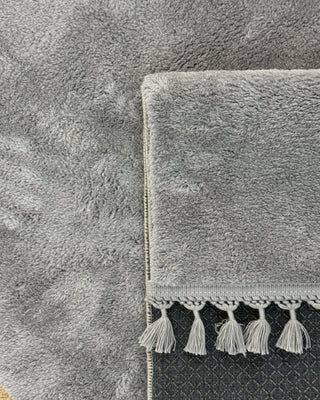 Soft Plush Carpet Gray