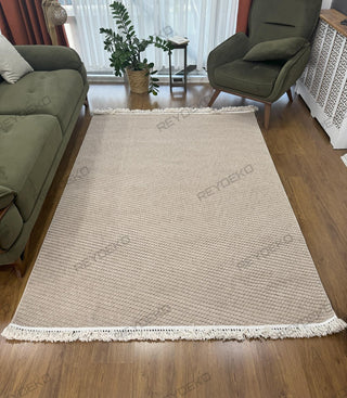 Defne simple pattern machine carpet mink